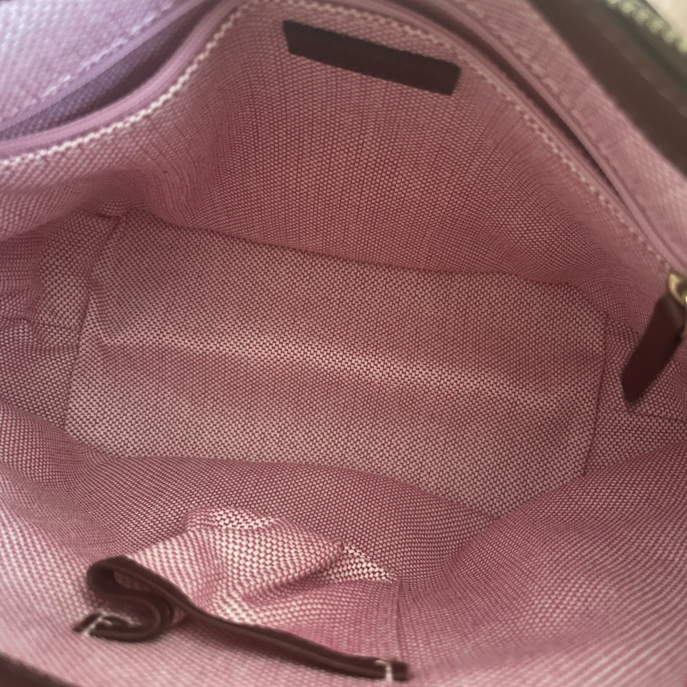 Dooney & Bourke Embossed Leather Shoulder Bag - Picture 7 of 7
